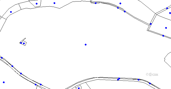 Parcela st. 47/1 v KÚ Horní Kramolín, Katastrální mapa