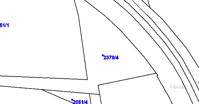 Parcela st. 4635/271 v KÚ Modřany, Katastrální mapa