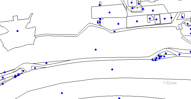 Parcela st. 2104/1 v KÚ Holešovice, Katastrální mapa