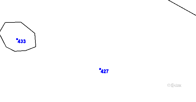 Parcela st. 78/2 v KÚ Luhy u Prosenické Lhoty, Katastrální mapa