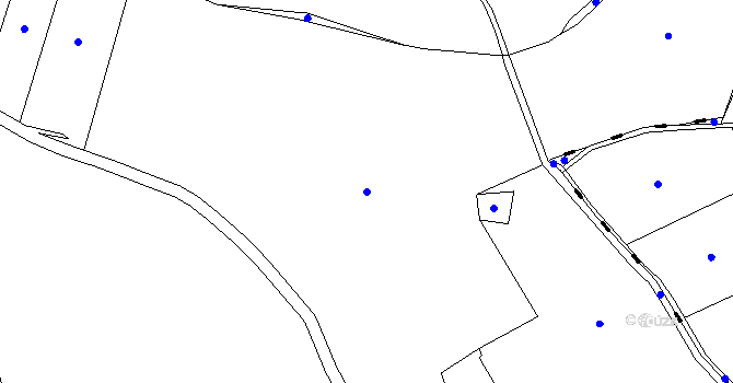 Parcela st. 521 v KÚ Suchdol u Prosenické Lhoty, Katastrální mapa
