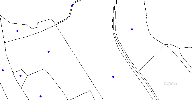 Parcela st. 731/5 v KÚ Prostřední Lipka, Katastrální mapa