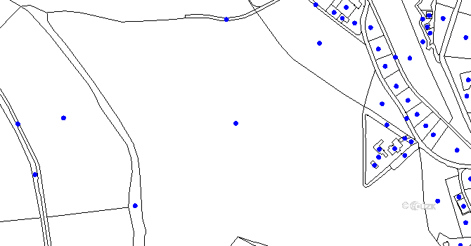 Parcela st. 2568 v KÚ Prostřední Lipka, Katastrální mapa