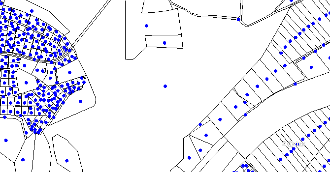 Parcela st. 4821/1 v KÚ Přerov, Katastrální mapa