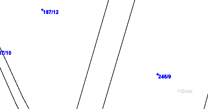 Parcela st. 379/31 v KÚ Slaník, Katastrální mapa