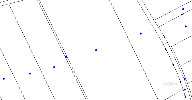Parcela st. 5410/1 v KÚ Pucov, Katastrální mapa