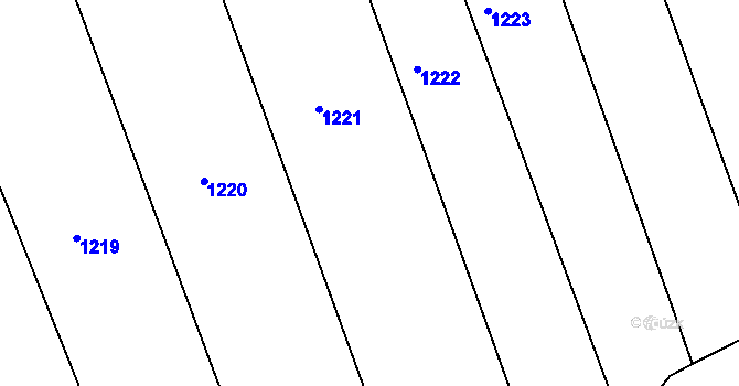 Parcela st. 867/26 v KÚ Radostín u Sychrova, Katastrální mapa
