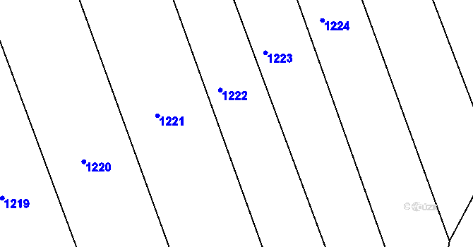 Parcela st. 867/27 v KÚ Radostín u Sychrova, Katastrální mapa