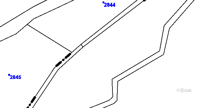 Parcela st. 273/2 v KÚ Rajnochovice, Katastrální mapa
