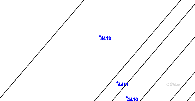 Parcela st. 825/51 v KÚ Rakvice, Katastrální mapa