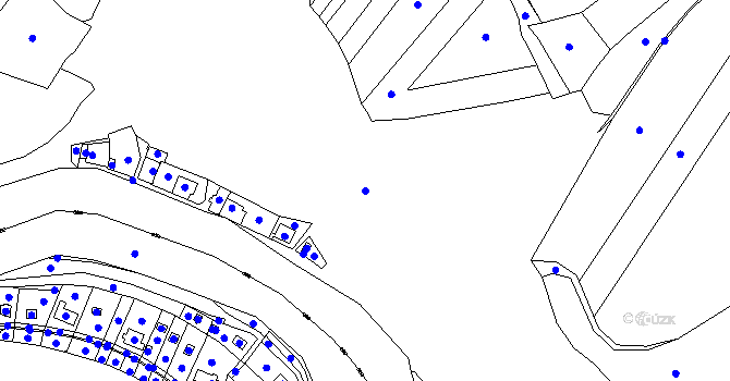 Parcela st. 295/44 v KÚ Rataje nad Sázavou, Katastrální mapa