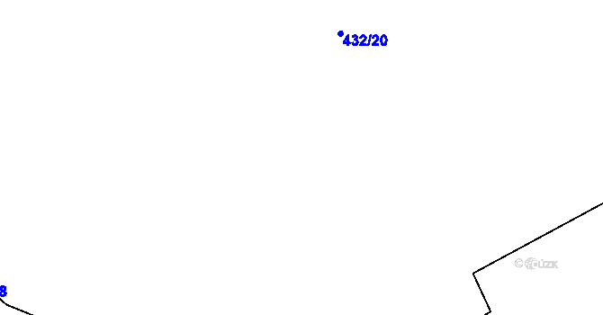 Parcela st. 432/16 v KÚ Rohozec u Tišnova, Katastrální mapa