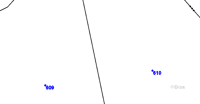 Parcela st. 357/1 v KÚ Borek u Rokycan, Katastrální mapa