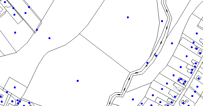 Parcela st. 989/3 v KÚ Ropice, Katastrální mapa