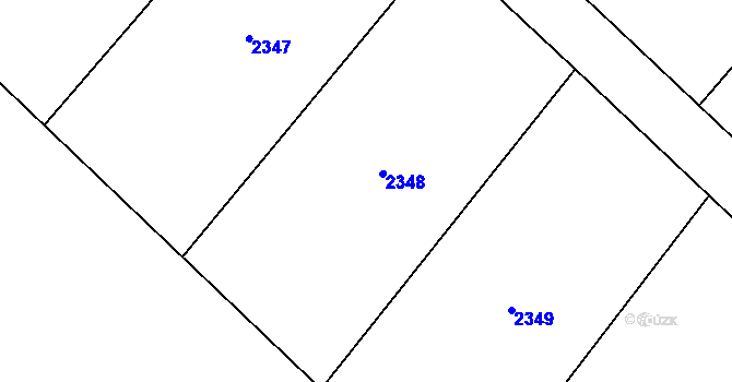 Parcela st. 460/10 v KÚ Ropice, Katastrální mapa