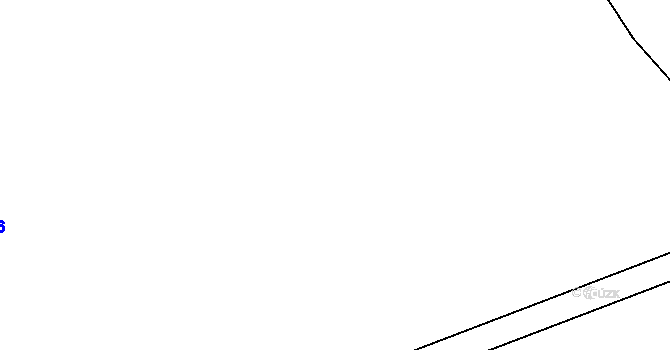 Parcela st. 1087/2 v KÚ Roučkovice, Katastrální mapa
