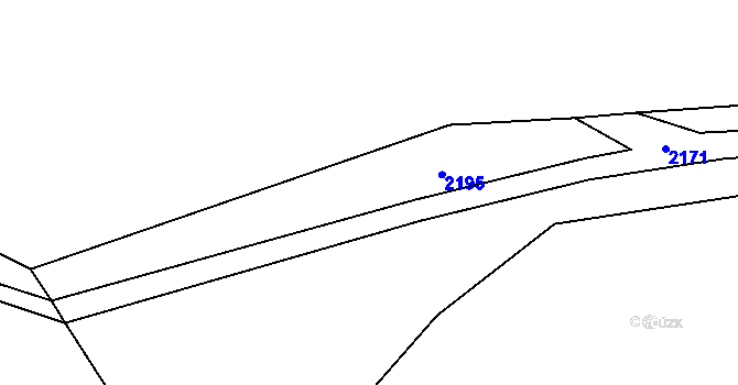 Parcela st. 294/6 v KÚ Zahrádka, Katastrální mapa