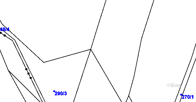 Parcela st. 228/5 v KÚ Hroznatín, Katastrální mapa