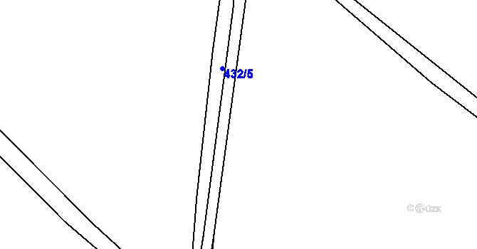 Parcela st. 274/12 v KÚ Dolní Rudná, Katastrální mapa