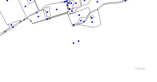 Parcela st. 3600/1 v KÚ Rumburk, Katastrální mapa