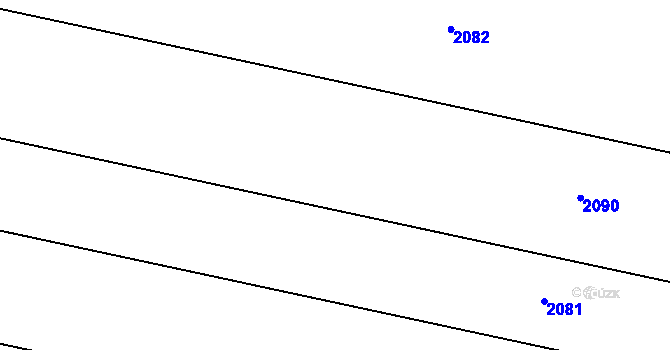 Parcela st. 247/24 v KÚ Rybnice u Kaznějova, Katastrální mapa