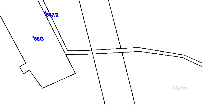 Parcela st. 178/2 v KÚ Švarcava, Katastrální mapa