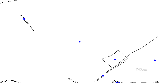 Parcela st. 135 v KÚ Korytany, Katastrální mapa