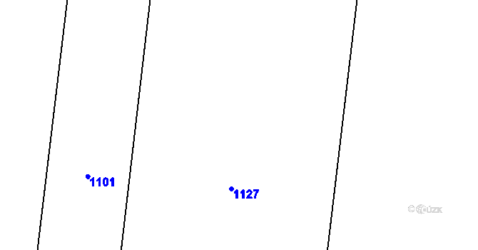 Parcela st. 211/7 v KÚ Rychnovek, Katastrální mapa
