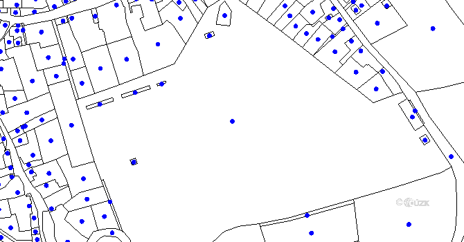 Parcela st. 41/41 v KÚ Řepín, Katastrální mapa