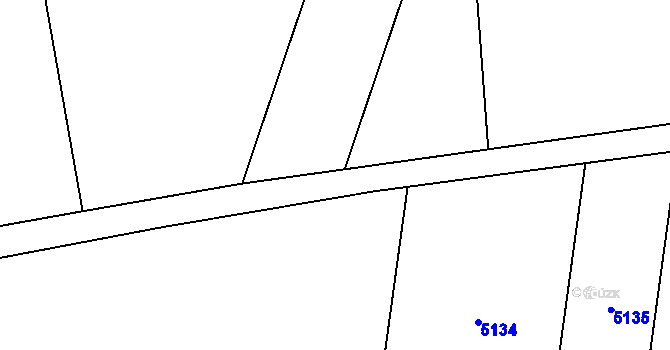 Parcela st. 2224/33 v KÚ Řevničov, Katastrální mapa