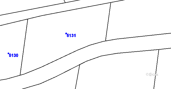 Parcela st. 2224/53 v KÚ Řevničov, Katastrální mapa