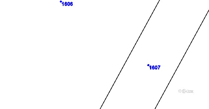 Parcela st. 116 v KÚ Řevnov, Katastrální mapa