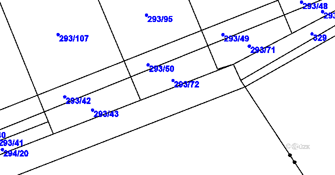 Parcela st. 294/22 v KÚ Jažlovice, Katastrální mapa