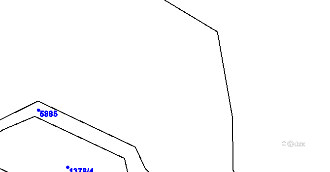 Parcela st. 2165/27 v KÚ Říčky v Orlických horách, Katastrální mapa