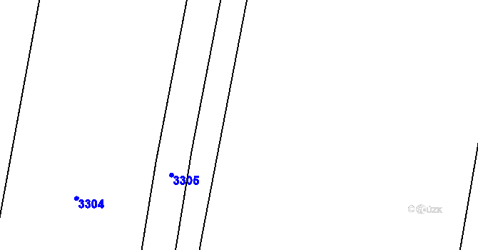 Parcela st. 2479/2 v KÚ Řípec, Katastrální mapa