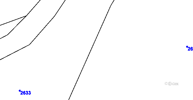 Parcela st. 586/6 v KÚ Salačova Lhota, Katastrální mapa