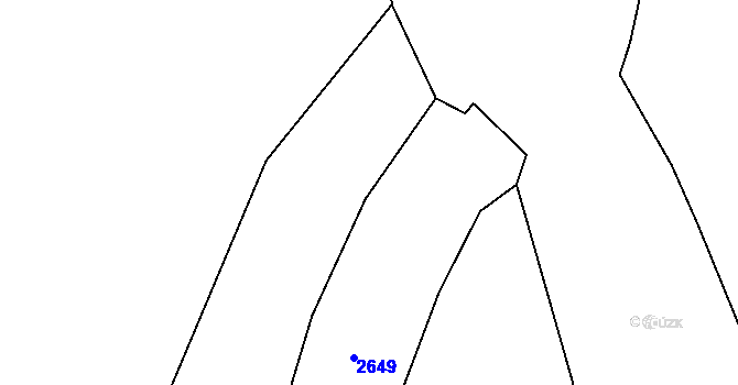 Parcela st. 808/56 v KÚ Salačova Lhota, Katastrální mapa