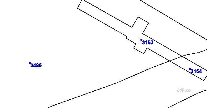 Parcela st. 350/3 v KÚ Salačova Lhota, Katastrální mapa