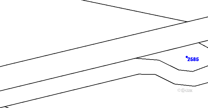 Parcela st. 2400/28 v KÚ Salačova Lhota, Katastrální mapa