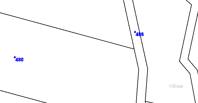 Parcela st. 339/37 v KÚ Salaš u Zlína, Katastrální mapa
