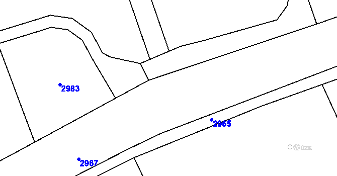 Parcela st. 2782/41 v KÚ Sehradice, Katastrální mapa