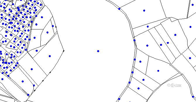 Parcela st. 274/1 v KÚ Semice u Písku, Katastrální mapa