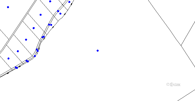 Parcela st. 1114 v KÚ Sentice, Katastrální mapa