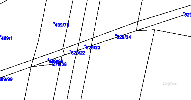 Parcela st. 279/42 v KÚ Sepekov, Katastrální mapa