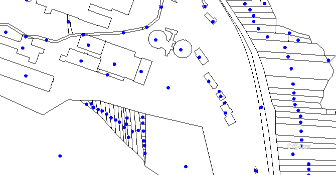 Parcela st. 1304/1 v KÚ Sivice, Katastrální mapa