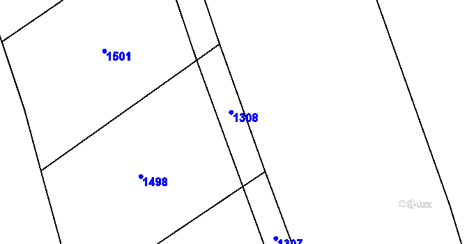Parcela st. 453/36 v KÚ Skalice u Smiřic, Katastrální mapa