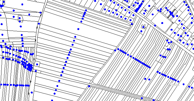 Parcela st. 4314/1 v KÚ Skalice u Znojma, Katastrální mapa