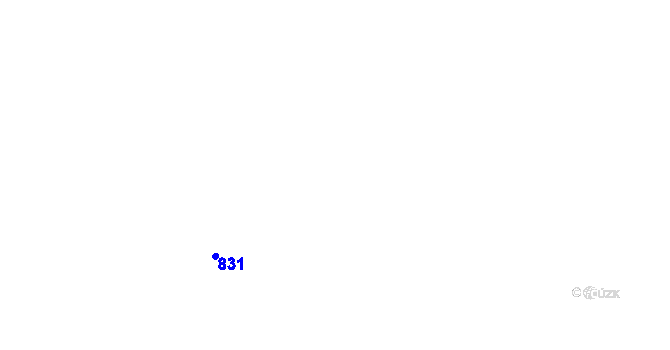 Parcela st. 532/18 v KÚ Skalka u Blíževedel, Katastrální mapa