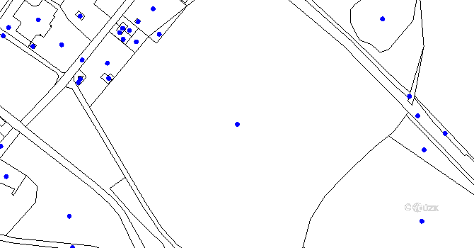 Parcela st. 90/1 v KÚ Vonšov, Katastrální mapa