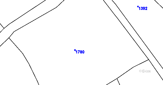 Parcela st. 611/5 v KÚ Skorkov u Herálce, Katastrální mapa